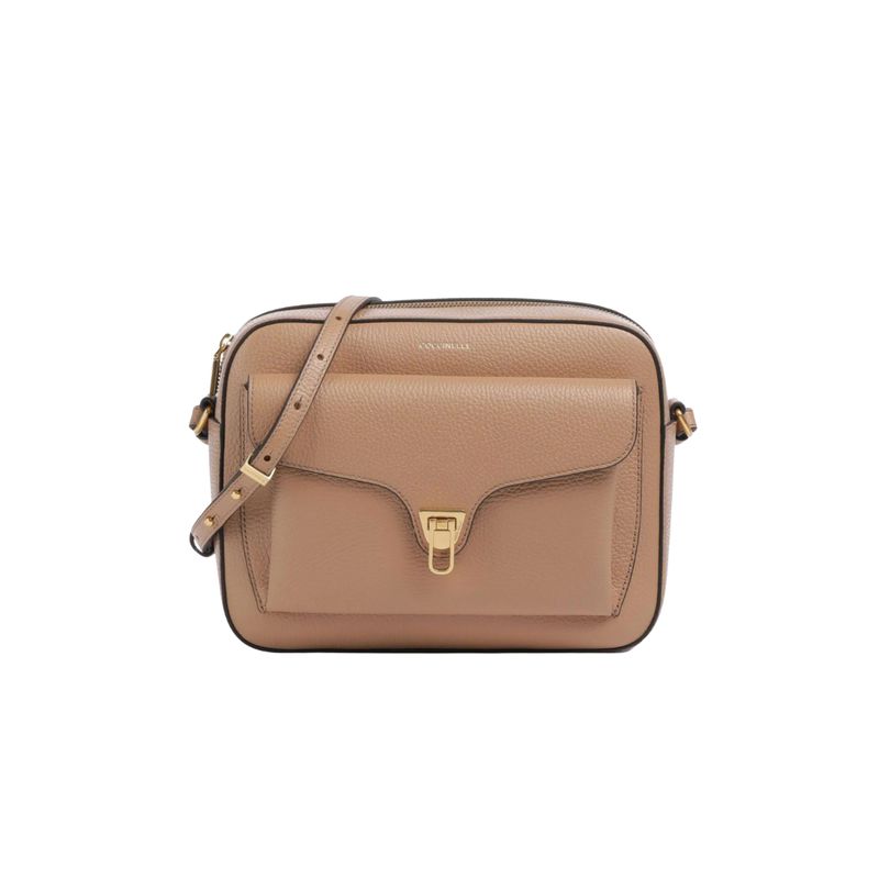 COCCINELLE - Beat Soft Camera Bag Maxi - Skin