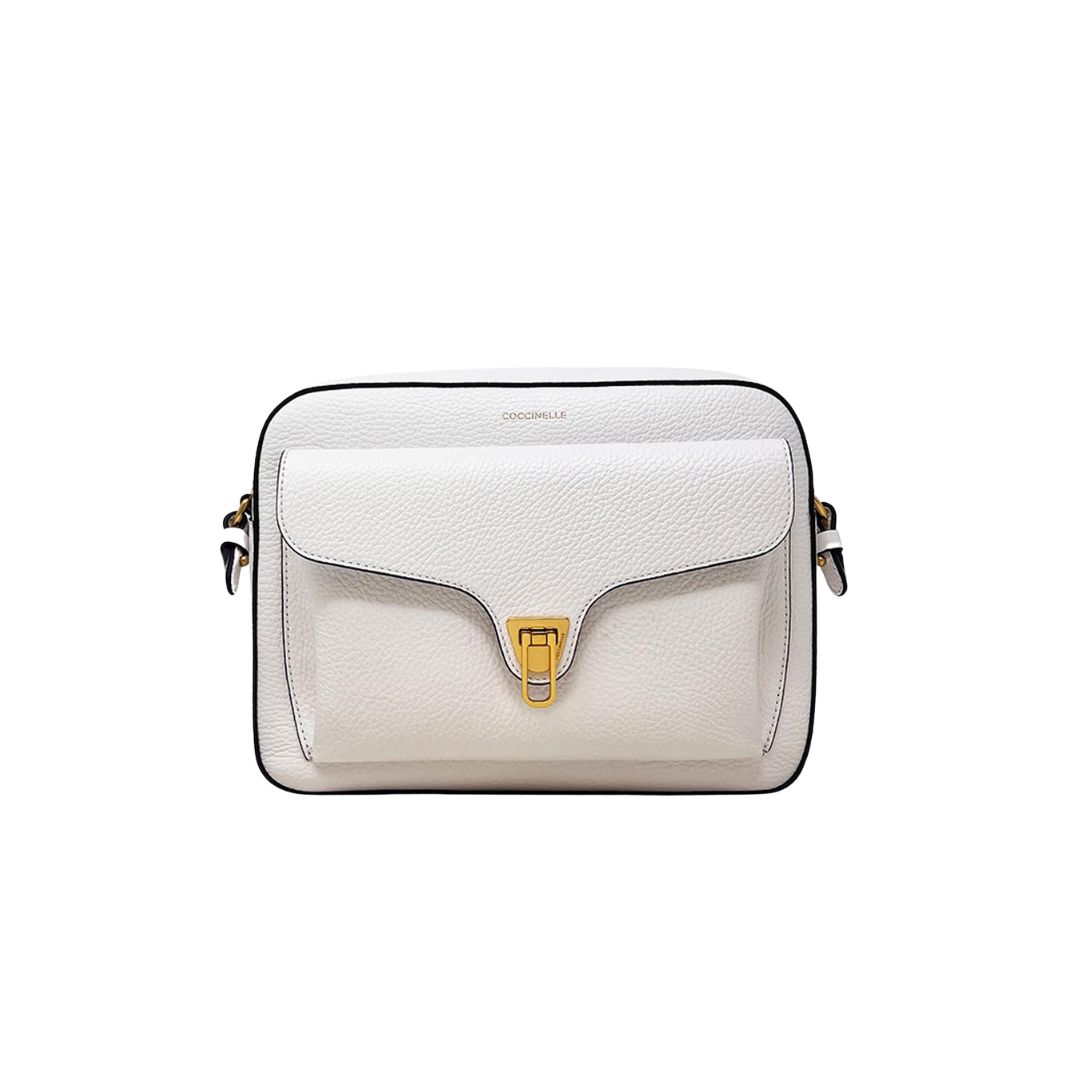 COCCINELLE - Beat Soft Camera Bag Maxi - Blanco