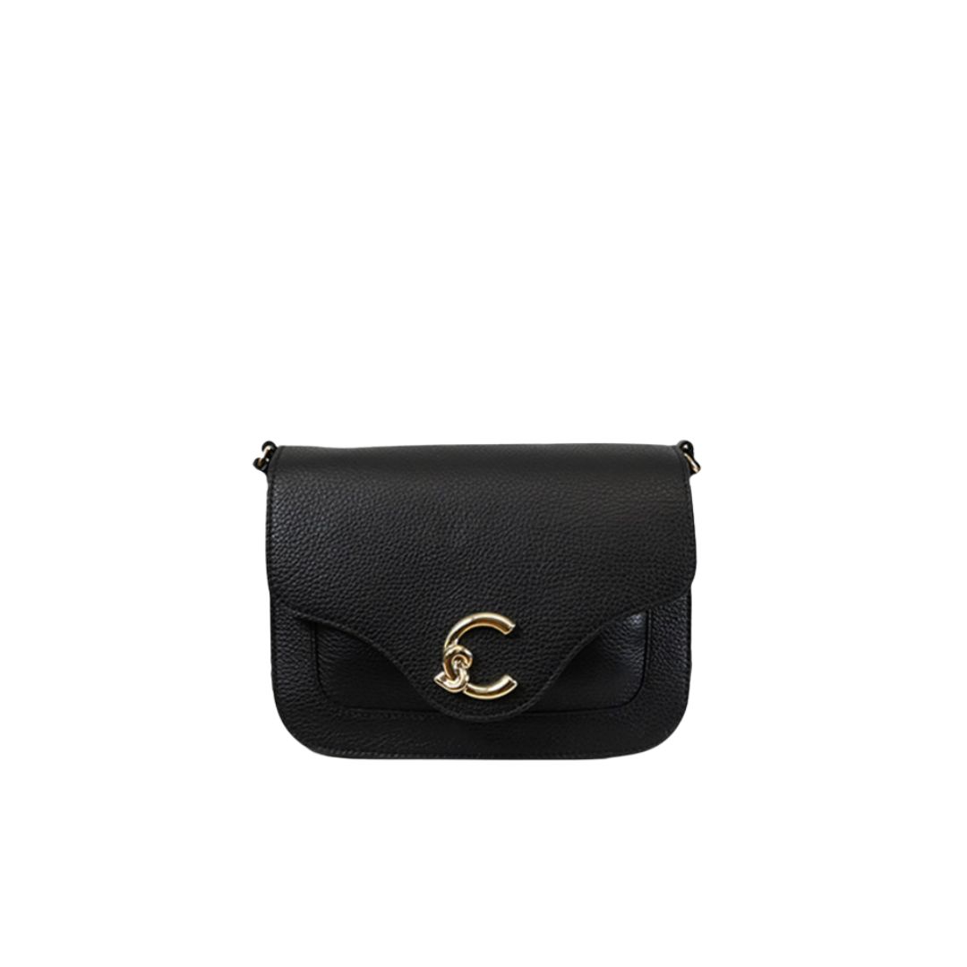 COCCINELLE - C-ME Tracolla con patta - Noir