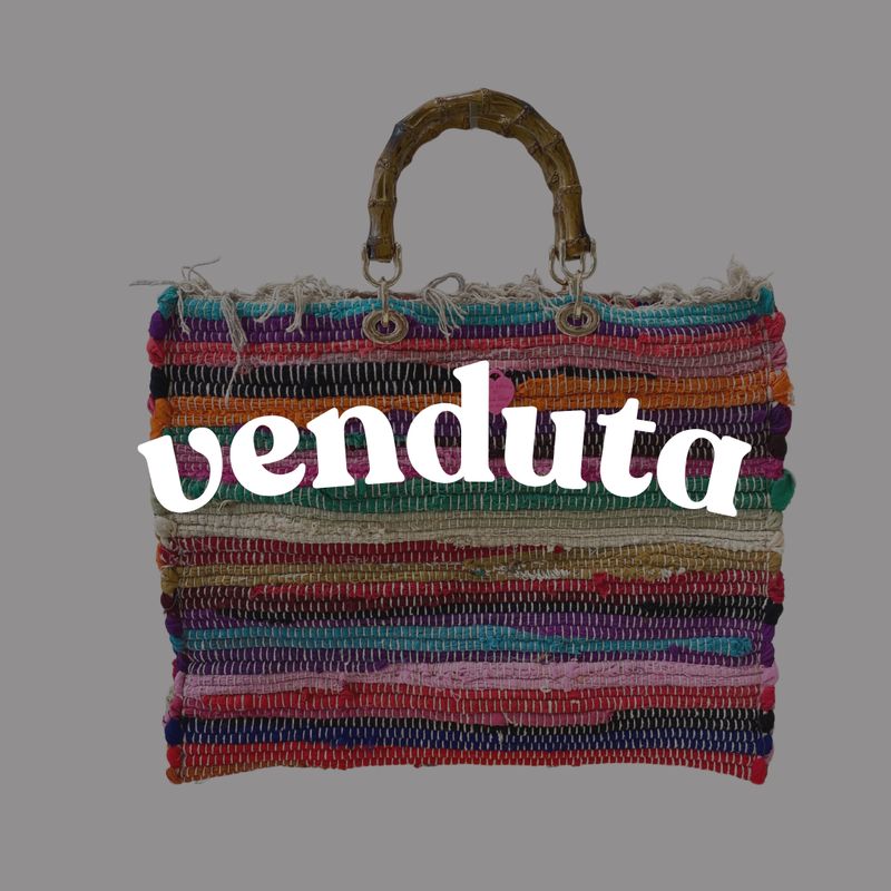 MIA BAG - (borsa di seconda mano) Gipsy Bamboo Multicolour