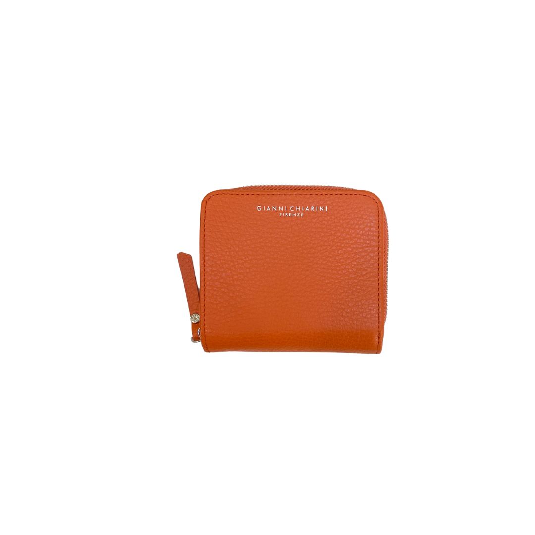 GIANNI CHIARINI - Wallets Grain Mini - Corallo