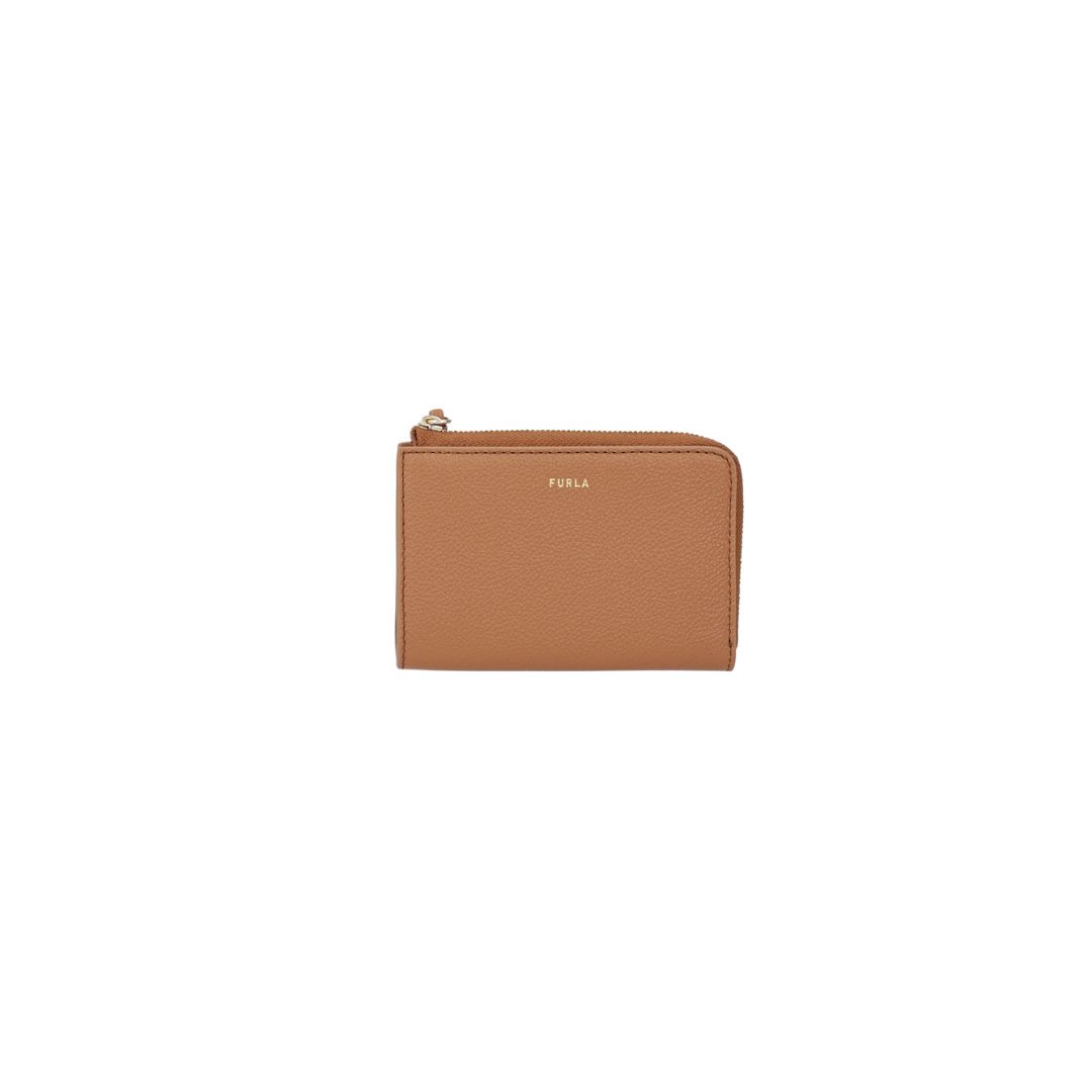 FURLA - Goccia M card case - Brandy