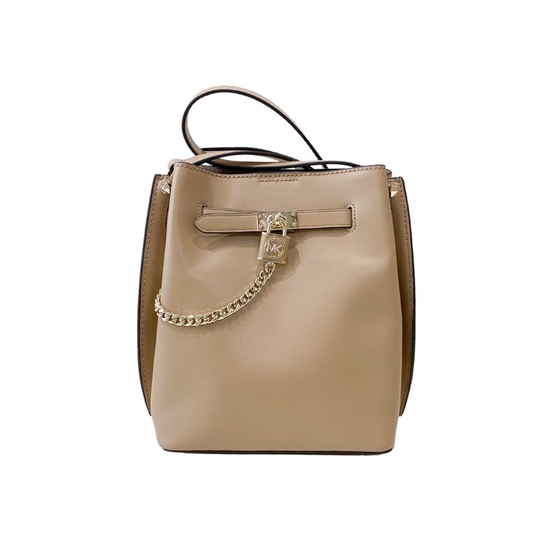 MICHAEL KORS - (borsa di seconda mano) Hamilton Legacy MD Satchel - Camel