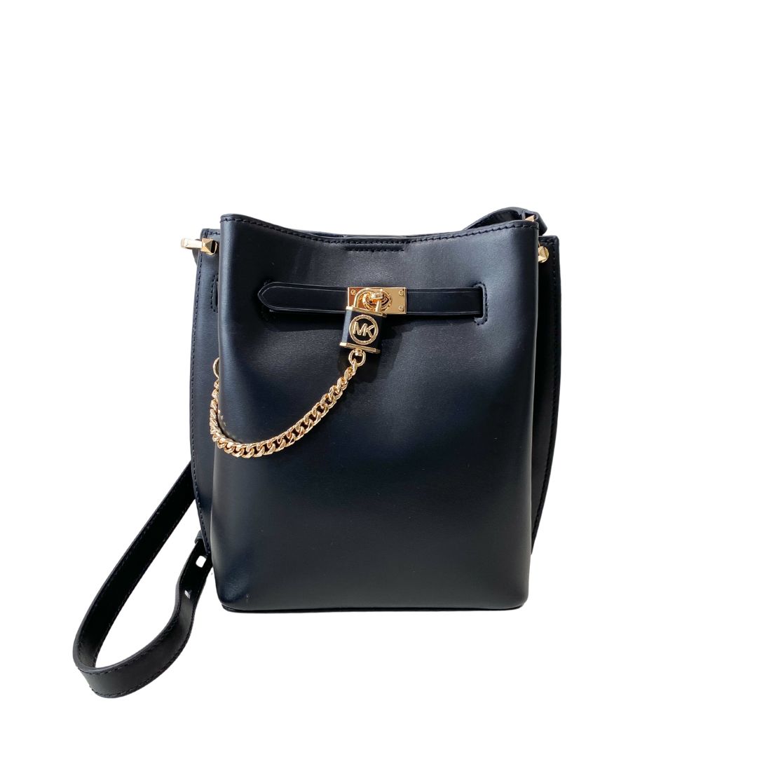 MICHAEL KORS - (borsa di seconda mano) Hamilton Legacy MD Satchel - Black