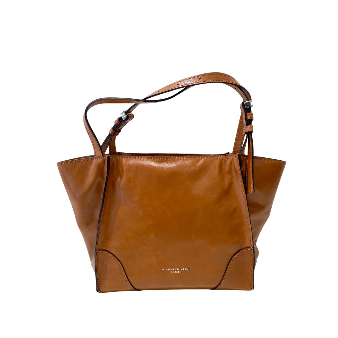 GIANNI CHIARINI - Merida borsa con tracolla - Cuoio