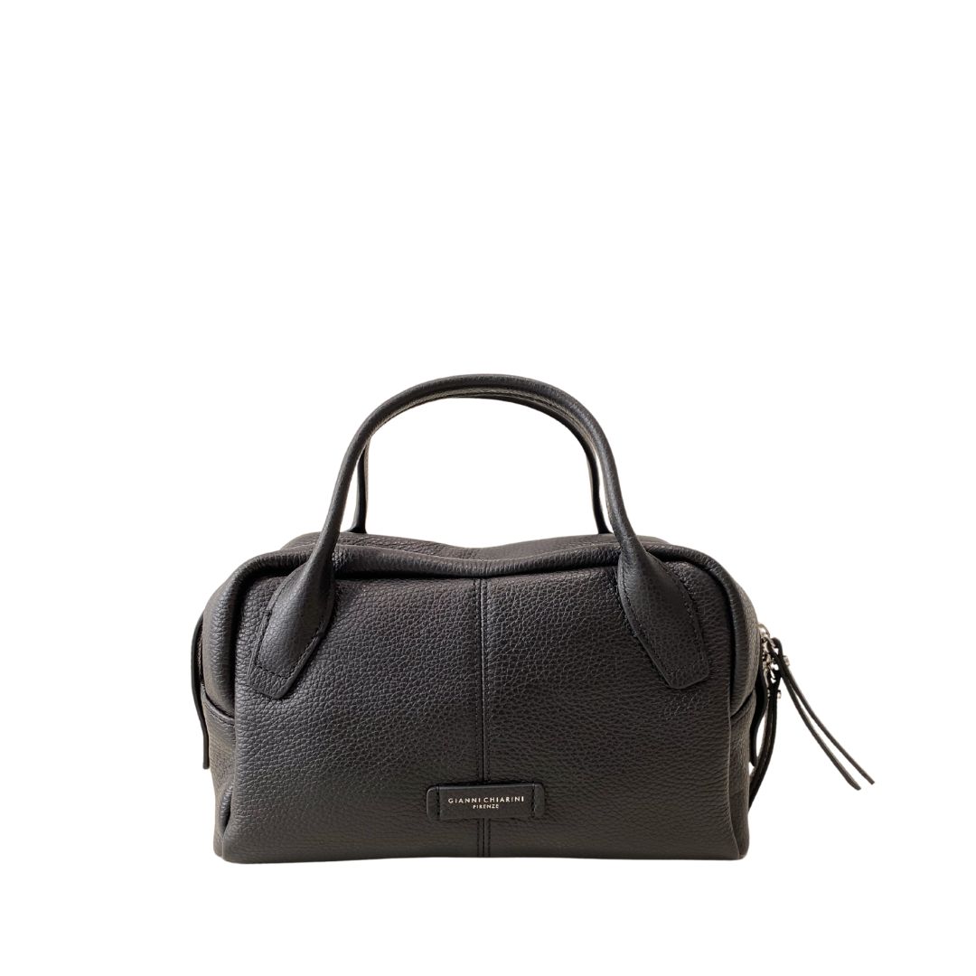 GIANNI CHIARINI - Emily bauletto piccolo con tracolla - Nero