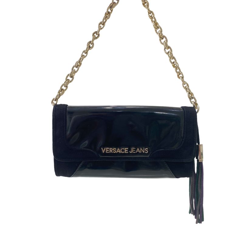 VERSACE JEANS - (borsa di seconda mano) Pochette - Nera VERSACE JEANS - (borsa di seconda mano) Pochette - Nera