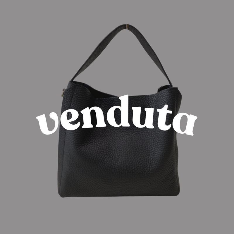 FURLA - (borsa di seconda mano) Sacca + tracolla - Nero