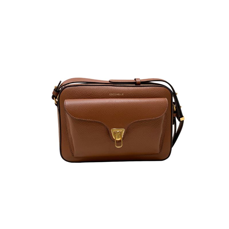 COCCINELLE - Beat Soft Camera Bag Large - Cognac