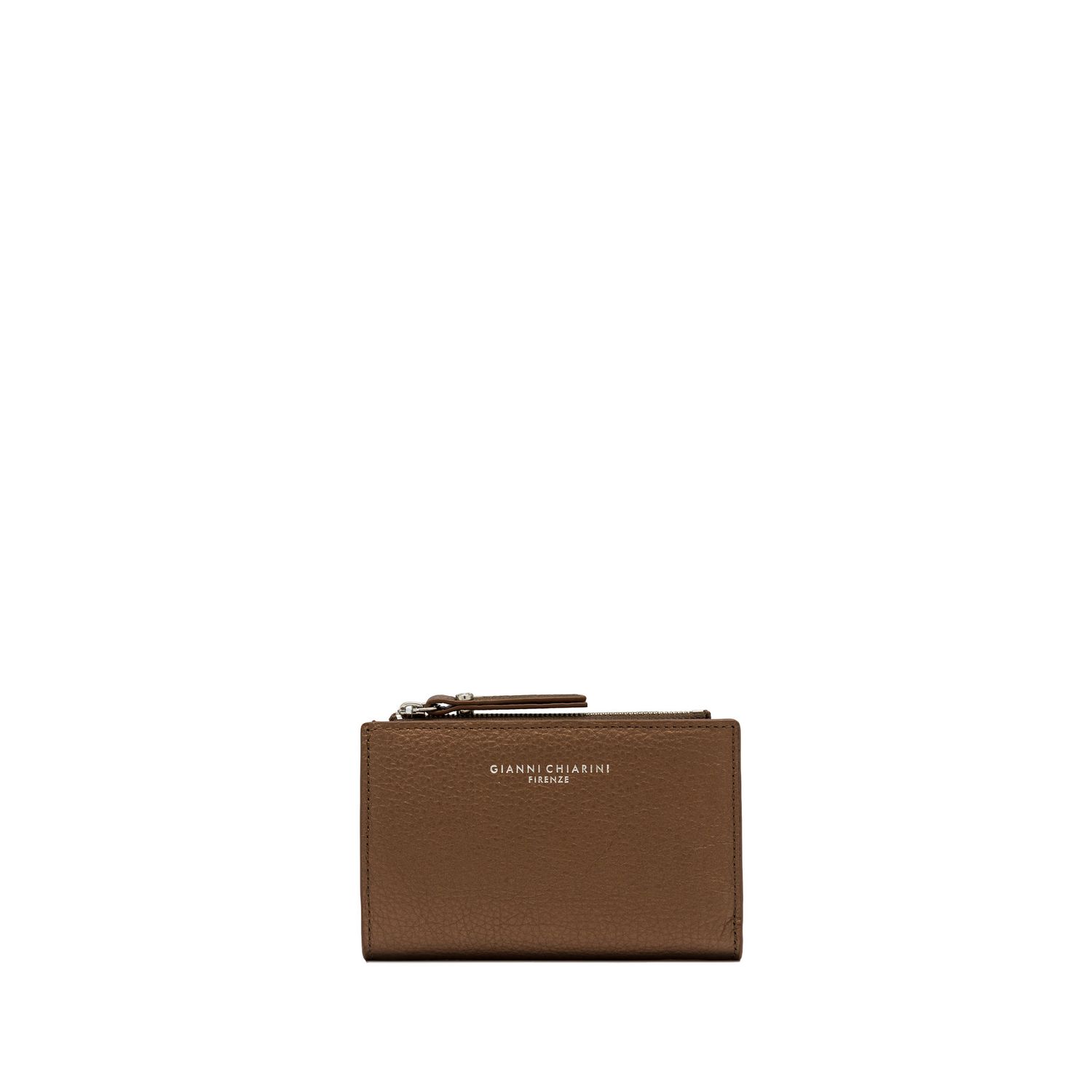 GIANNI CHIARINI - Wallets Dollaro Laminato - Toasted
