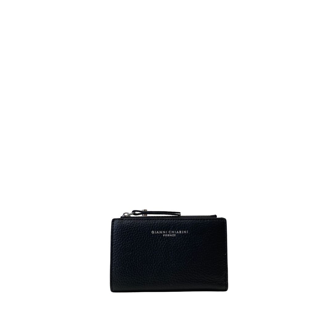 GIANNI CHIARINI - Wallets Dollaro Laminato - Nero