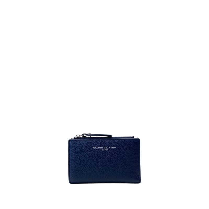 GIANNI CHIARINI - Wallets Dollaro Laminato - Navy
