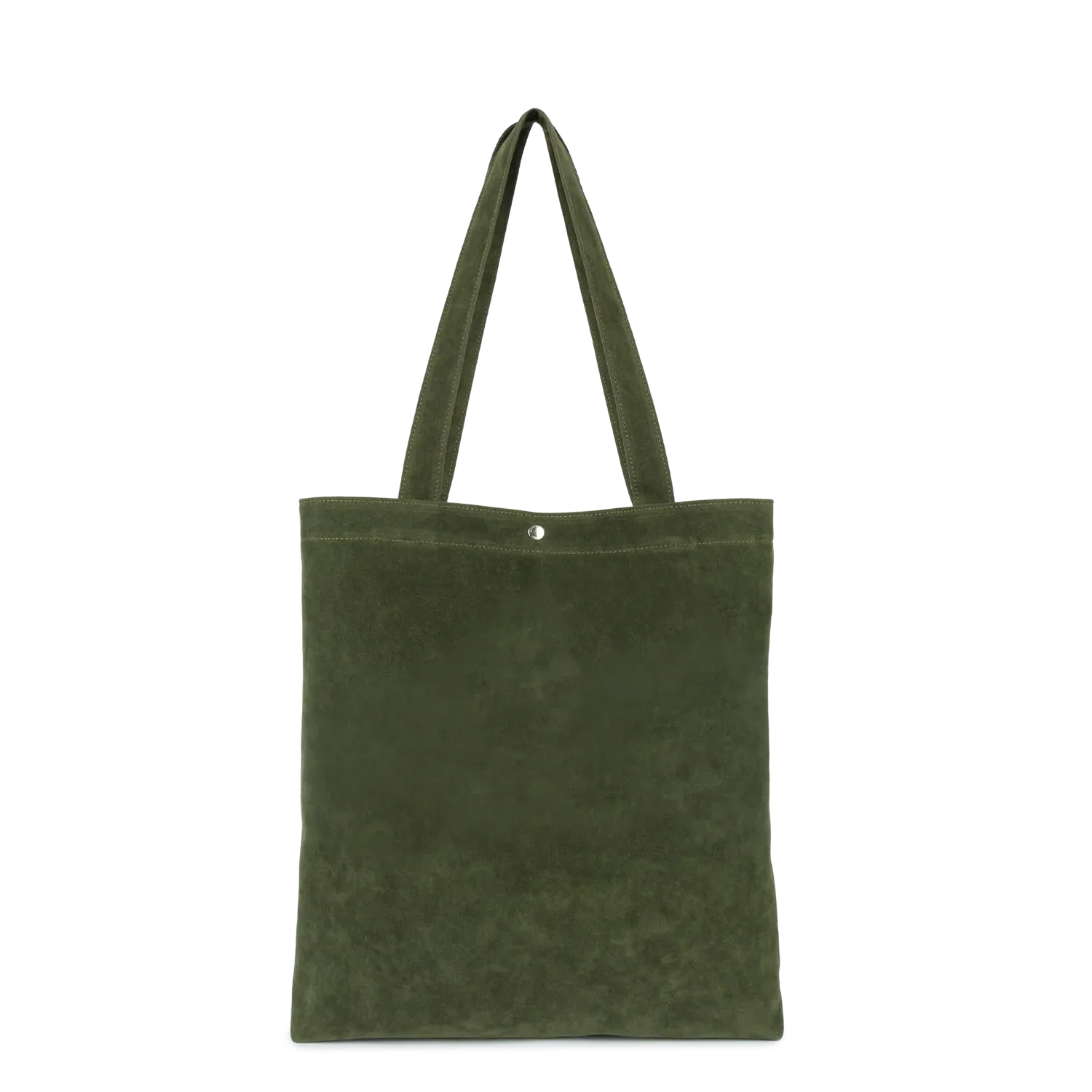 LANCASTER - Shopping grande suede look - Kaki