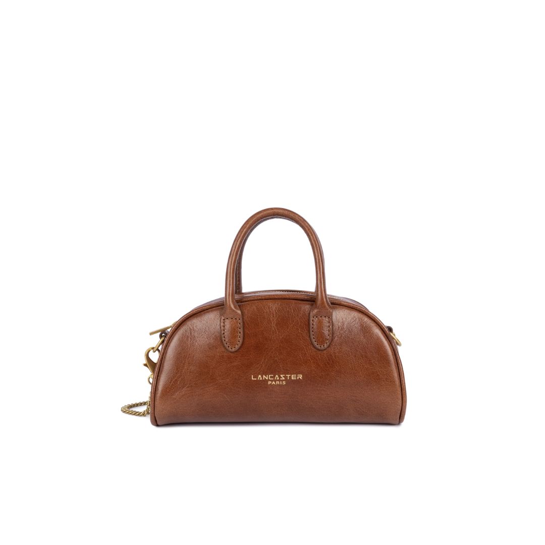 LANCASTER - Bauletto piccolo - Cognac
