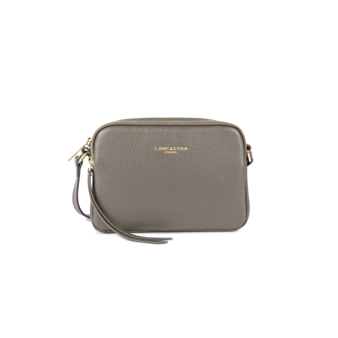 LANCASTER - Dune tracolla due zip Small - Elephant