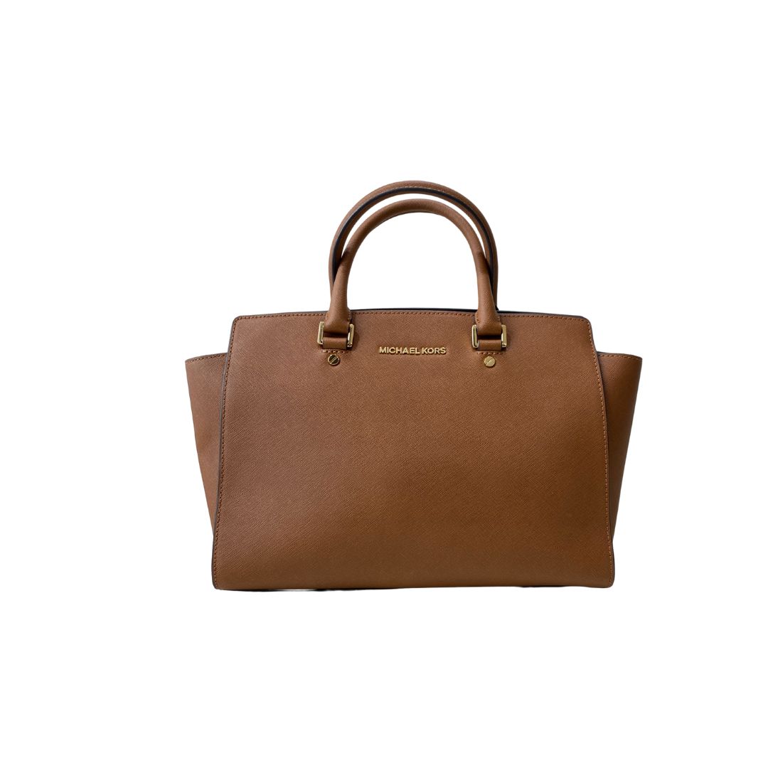 MICHAEL KORS - (borsa di seconda mano) Selma grande Luggage