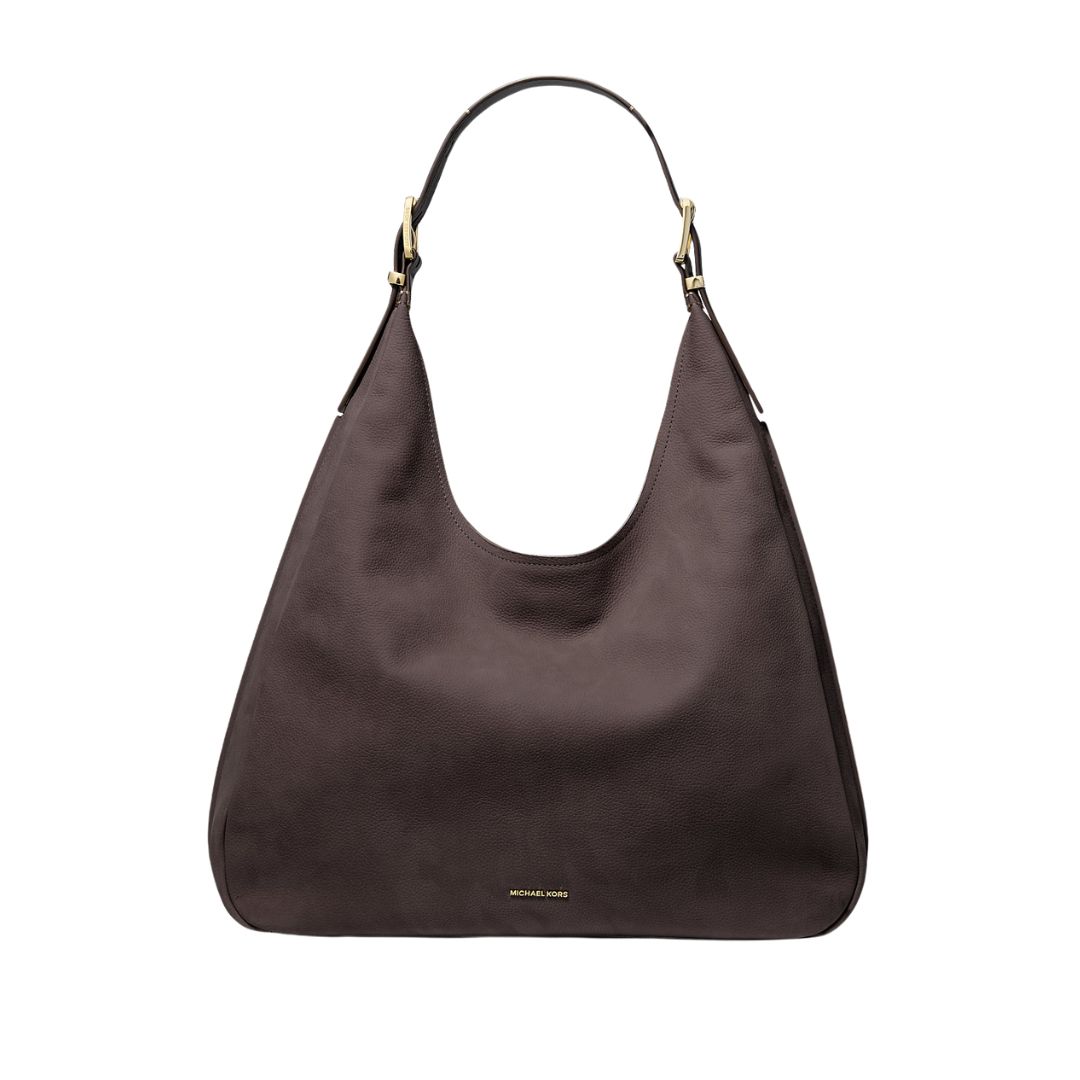 MICHAEL KORS - Nolita grande in nabuk - Chocolate