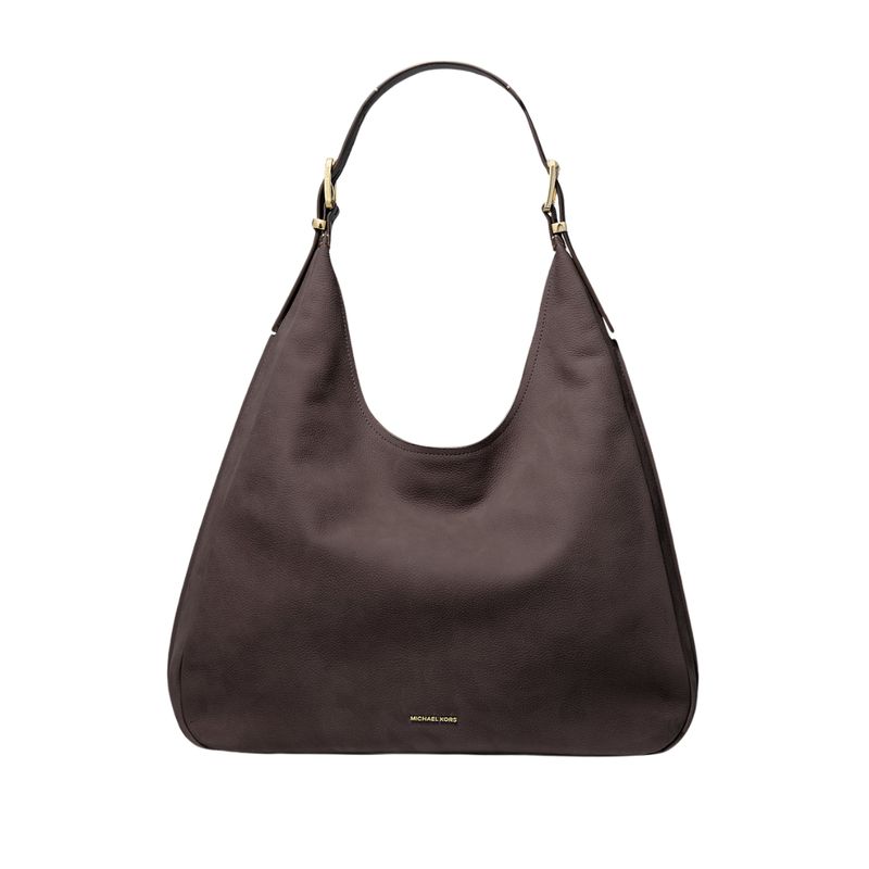 MICHAEL KORS - Nolita grande in nabuk - Chocolate