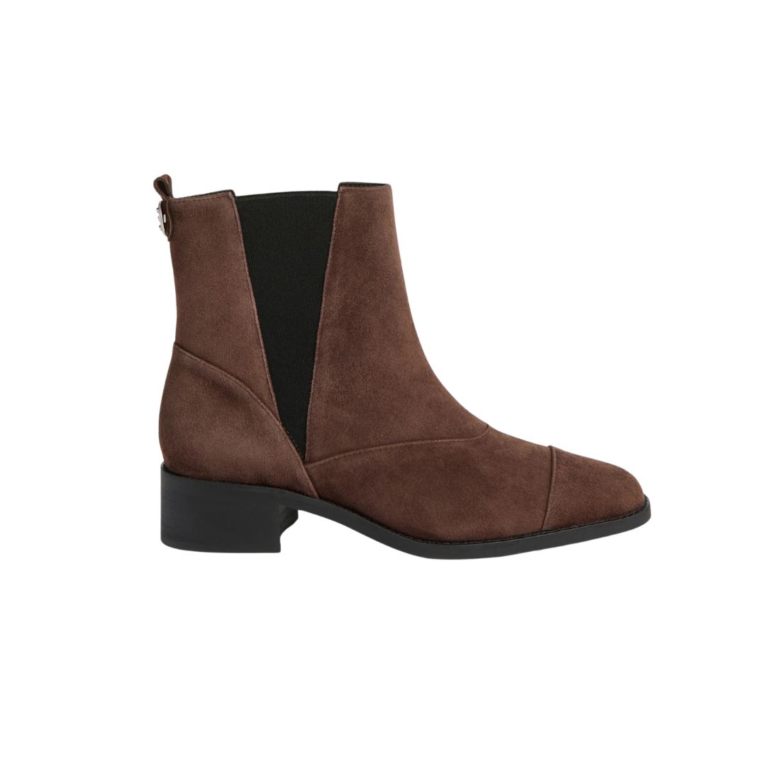Coccinelle Stivaletto Nikla Suede - Brunette