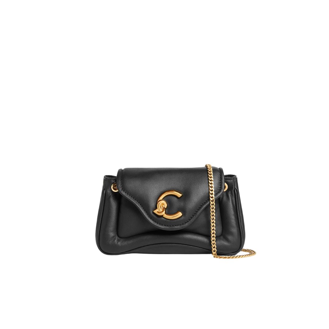 COCCINELLE - C-ME Fluffy small - Noir