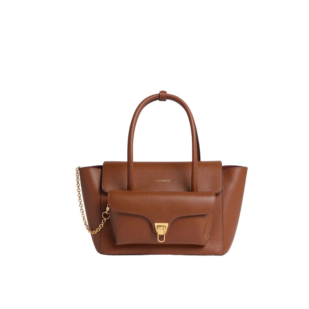 COCCINELLE - Double Beat medium - Cognac