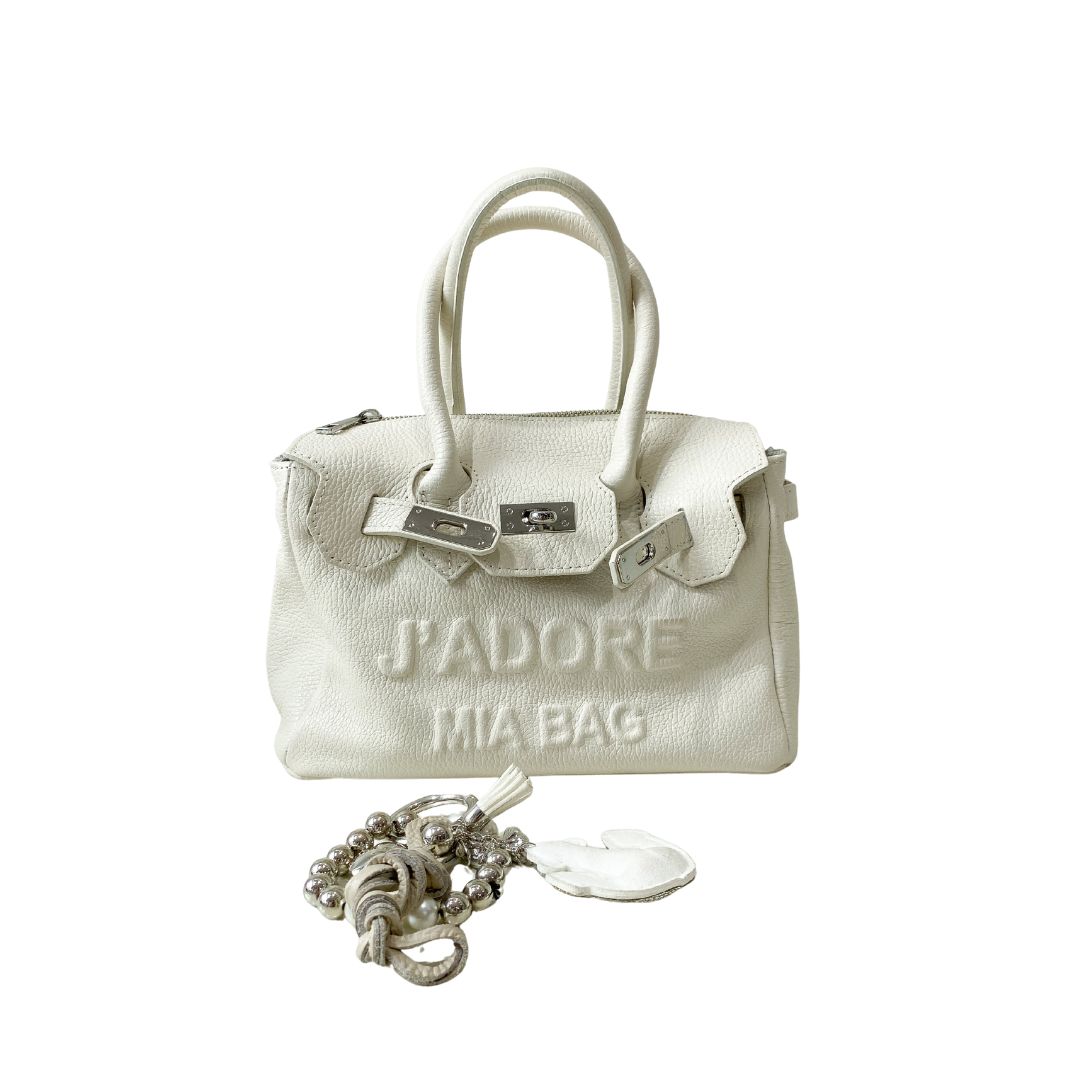 MIA BAG - (borsa di seconda mano) Mini J&#39;Adore Handbag - White