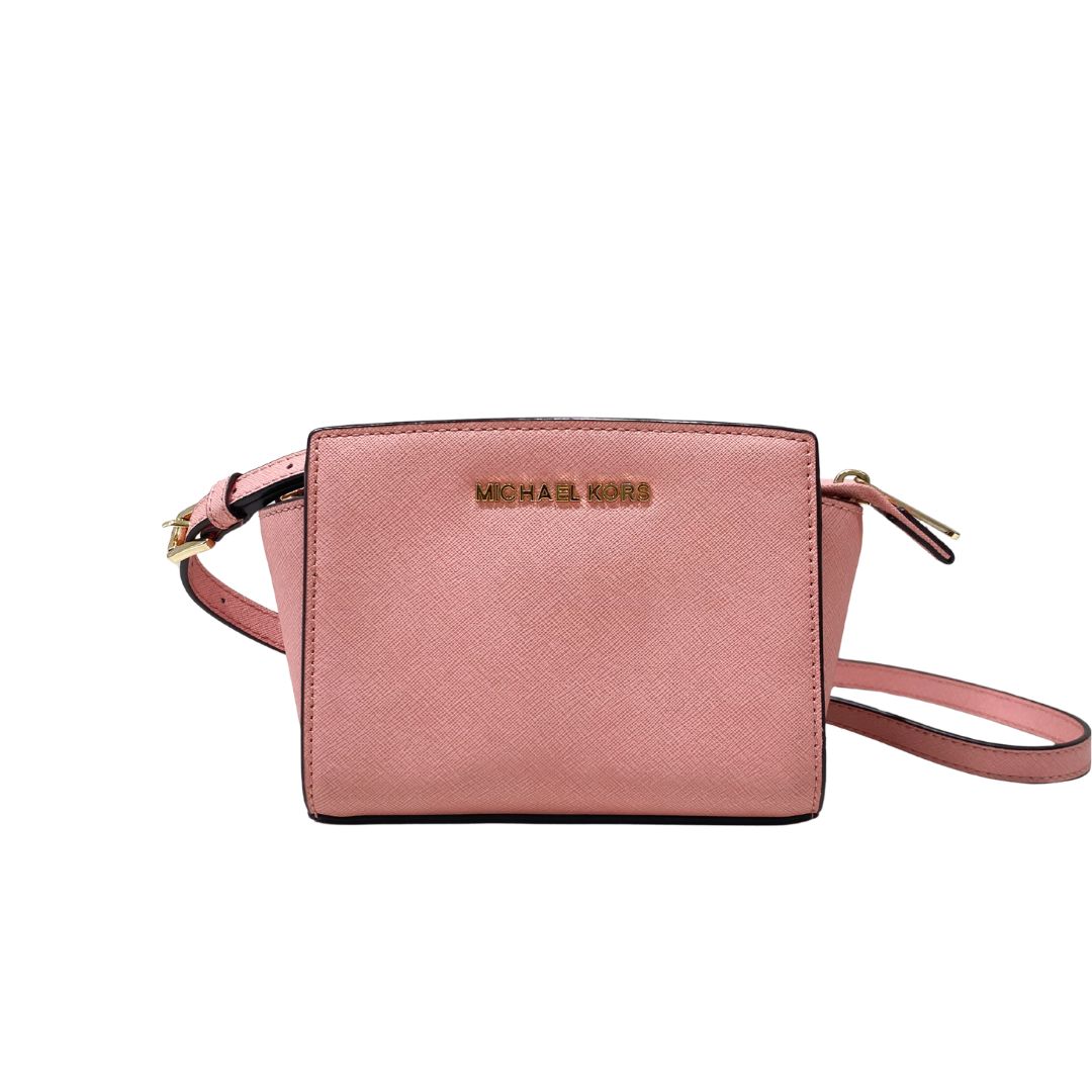 MICHAEL KORS - (borsa di seconda mano) Selma mini - soft pink