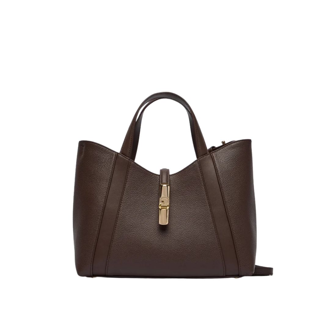FURLA - Goccia Borsa a Spalla S - Cioccolato