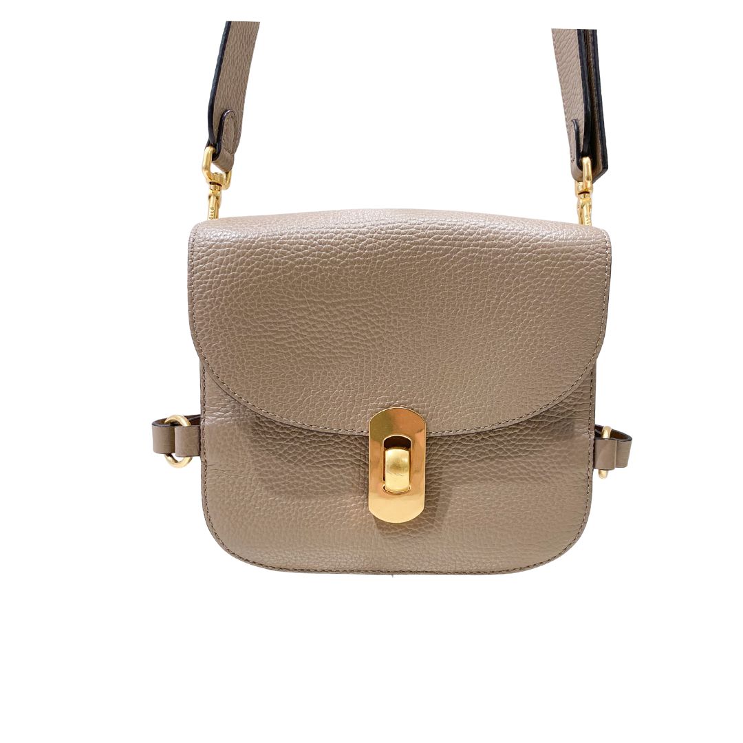 COCCINELLE - (borsa di seconda mano) Zaniah tracolla - Warm taupe