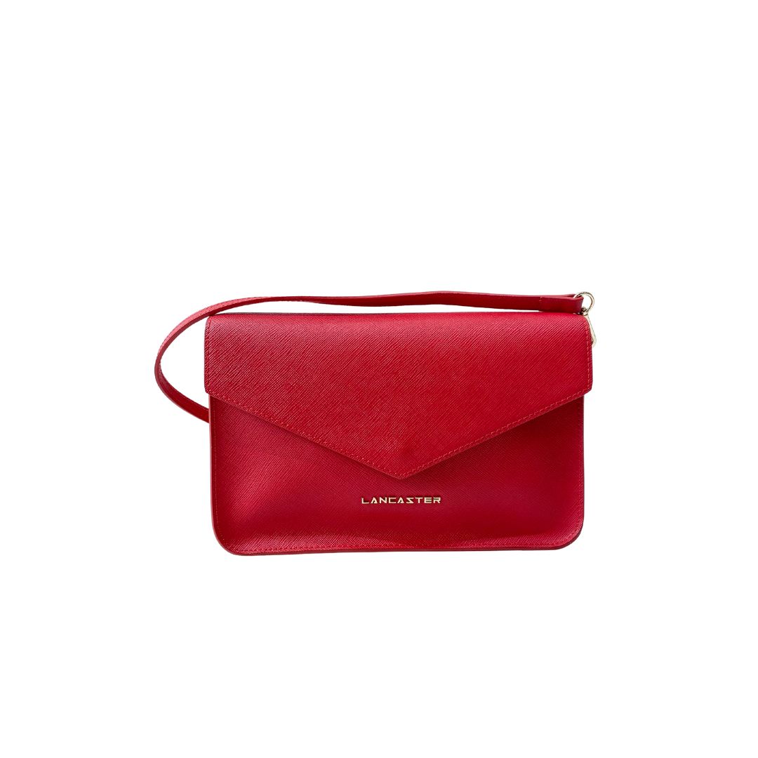 LANCASTER - (borsa di seconda mano) linea saffiano signature - Rouge