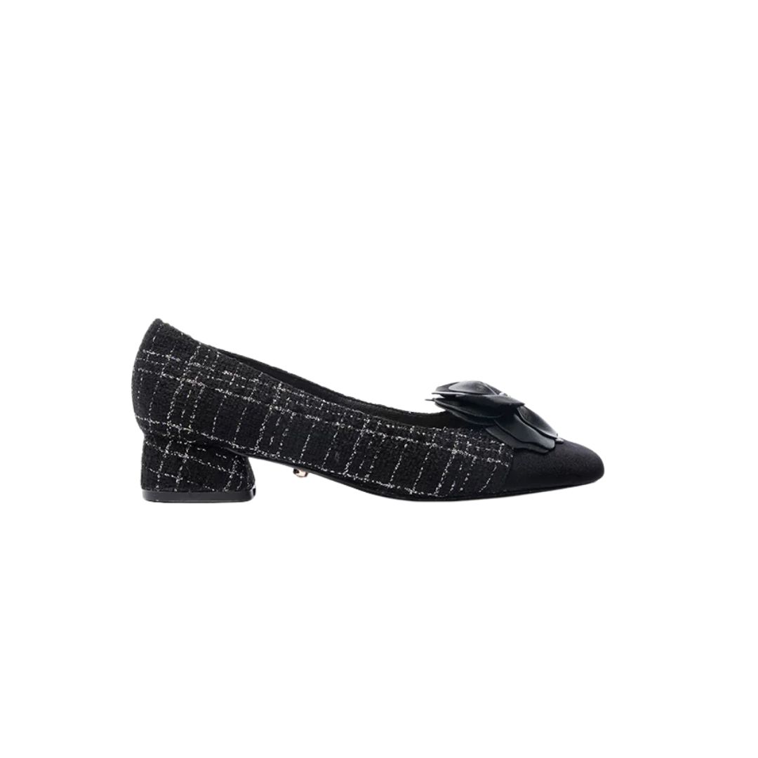 TWENTY FOURHAITCH - BALLERINA ALCIONE NERO