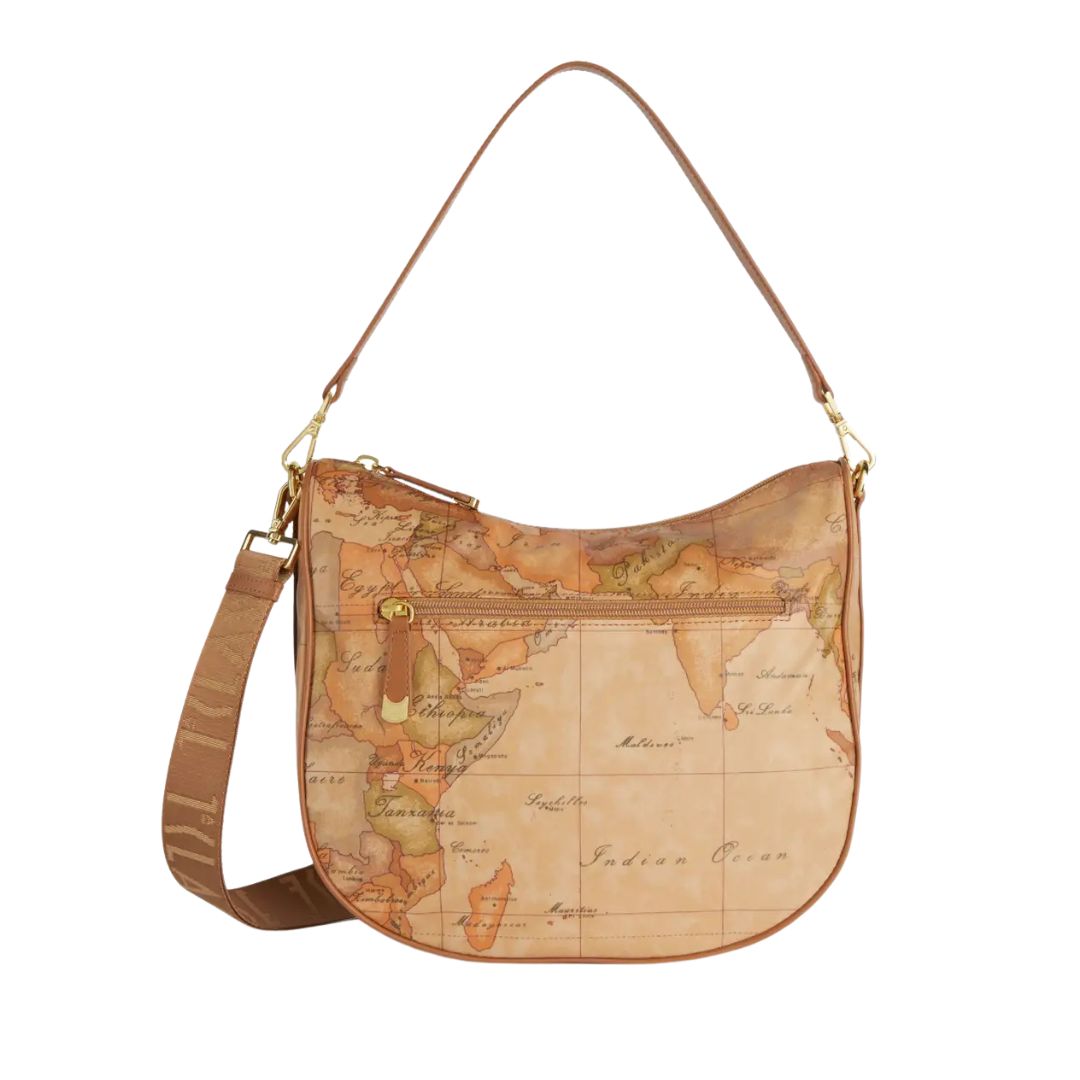 ALVIERO MARTINI - Geo Soft tracolla con patta - Natural