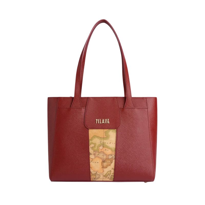 ALVIERO MARTINI - Windy City borsa shopping media - Rosso Acero