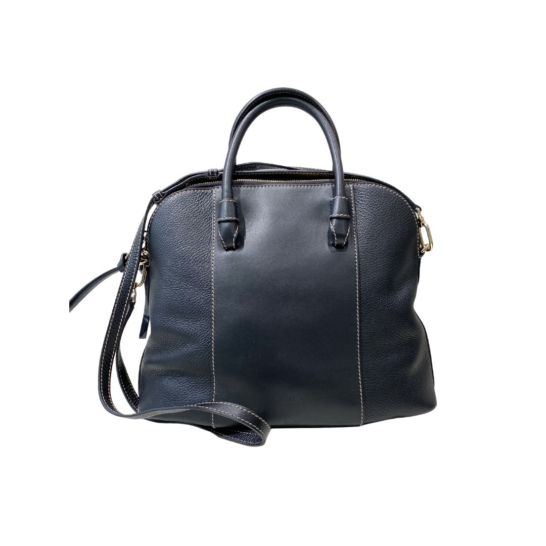 FURLA - (borsa di seconda mano) Miastella Dome bugatti - Nera