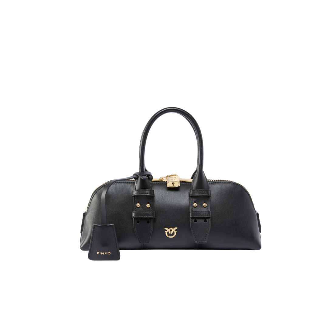 PINKO - Borsa piccola a mano Escape Bag in pelle - Nero PINKO - Borsa piccola a mano Escape Bag in pelle - Nero