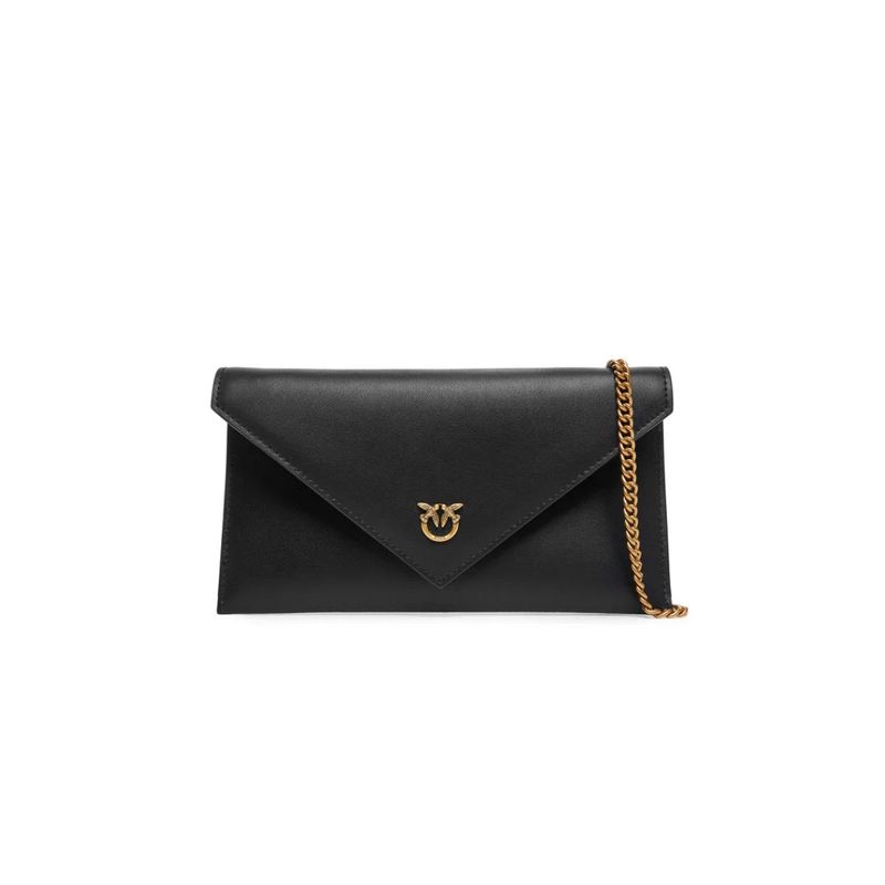 PINKO - Borsetta Flat Purse Mini - Nero PINKO - Borsetta Flat Purse Mini - Nero