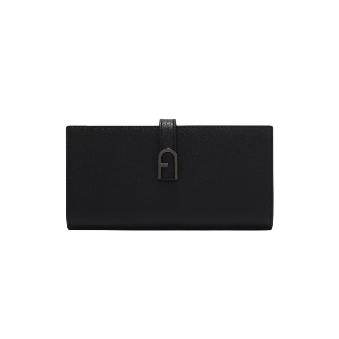FURLA - Flow Portafoglio Continental XL - Nero