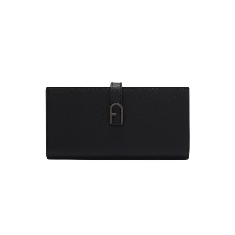 FURLA - Flow Portafoglio Continental XL - Nero