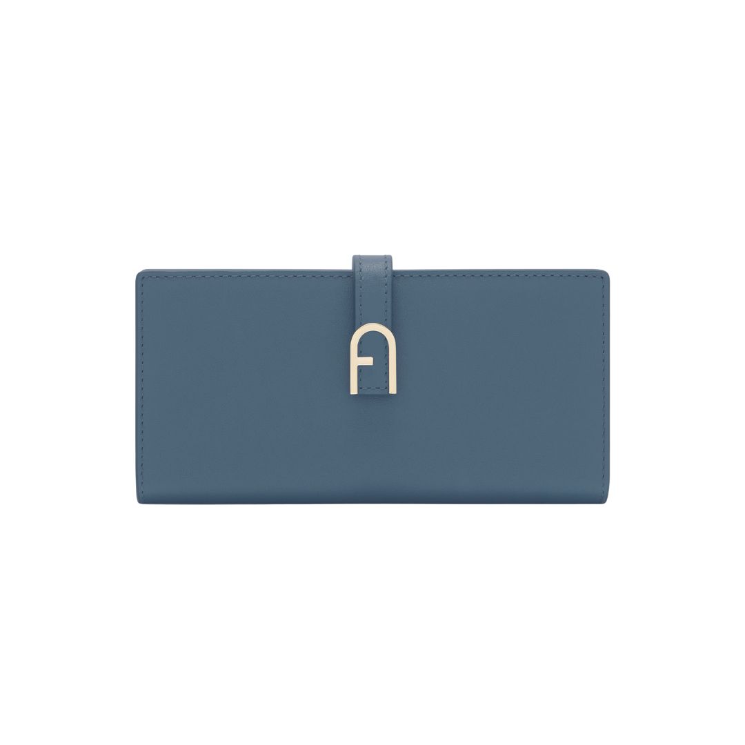 FURLA - Flow Portafoglio Continental XL - Grigio Blu + Urban