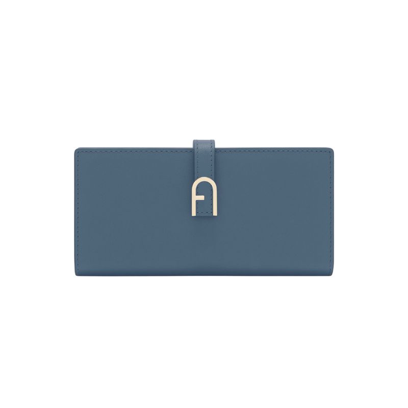 FURLA - Flow Portafoglio Continental XL - Grigio Blu + Urban