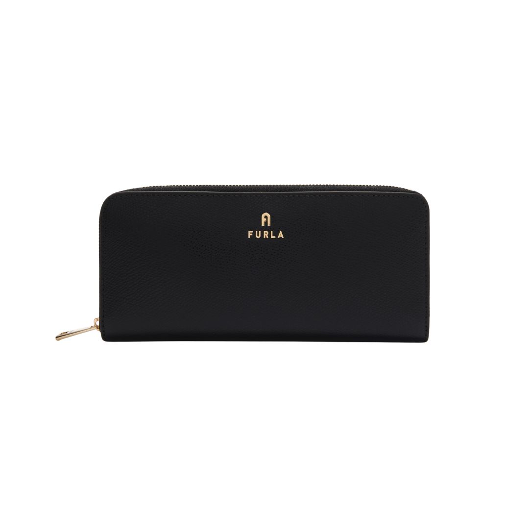 FURLA - Camelia Portafoglio Zip Around L - Nero