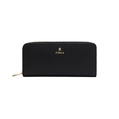 FURLA - Camelia Portafoglio Zip Around L - Nero