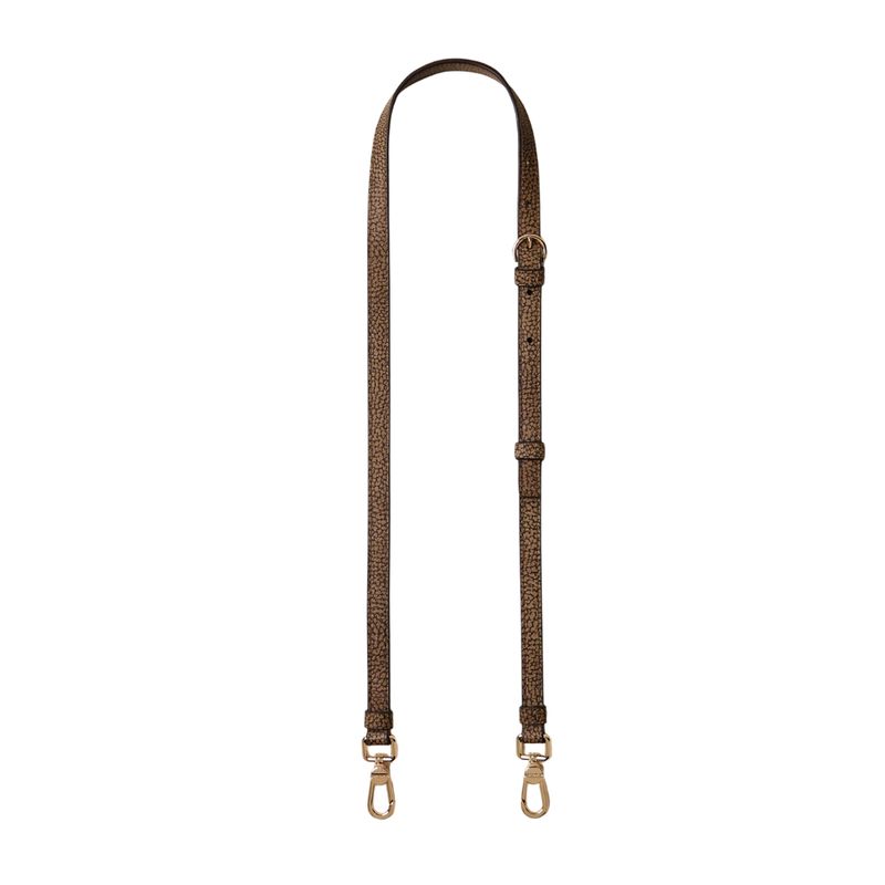 BORBONESE - Tracolla tela rivestita Op - Op Natural BORBONESE - Tracolla tela rivestita Op - Op Natural