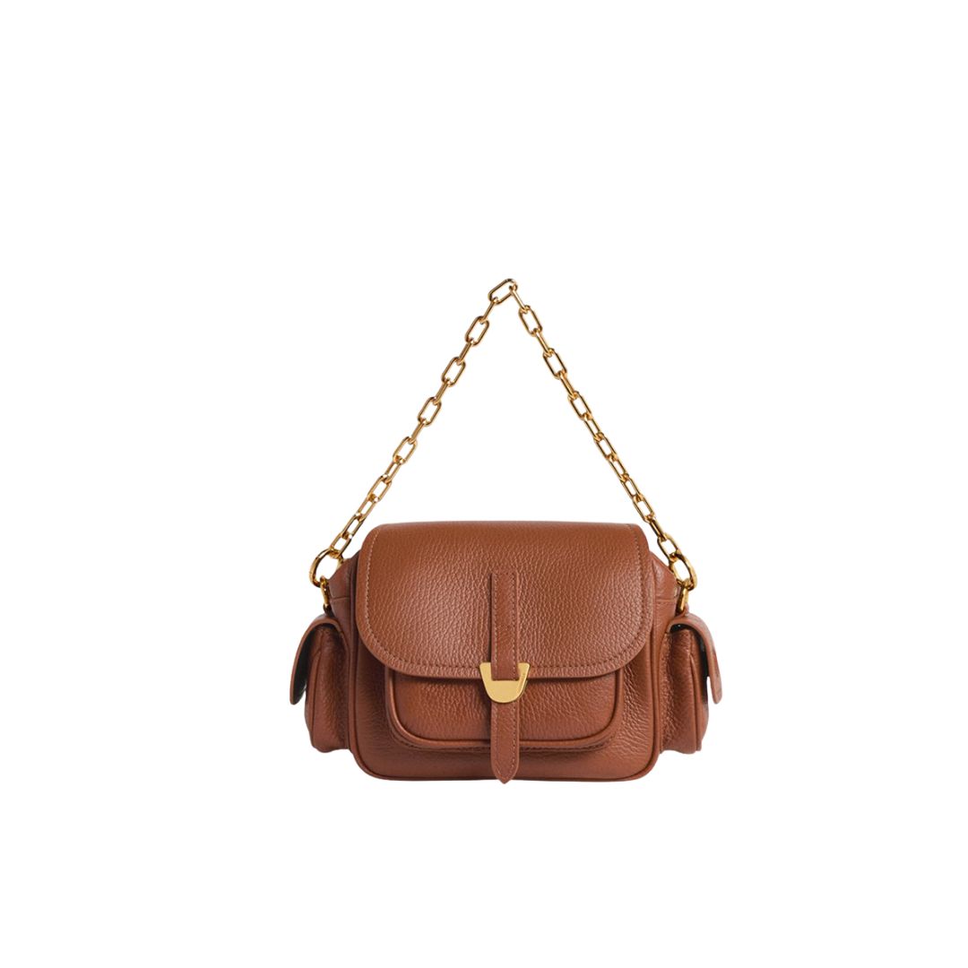 COCCINELLE - Campus Mini - Cognac