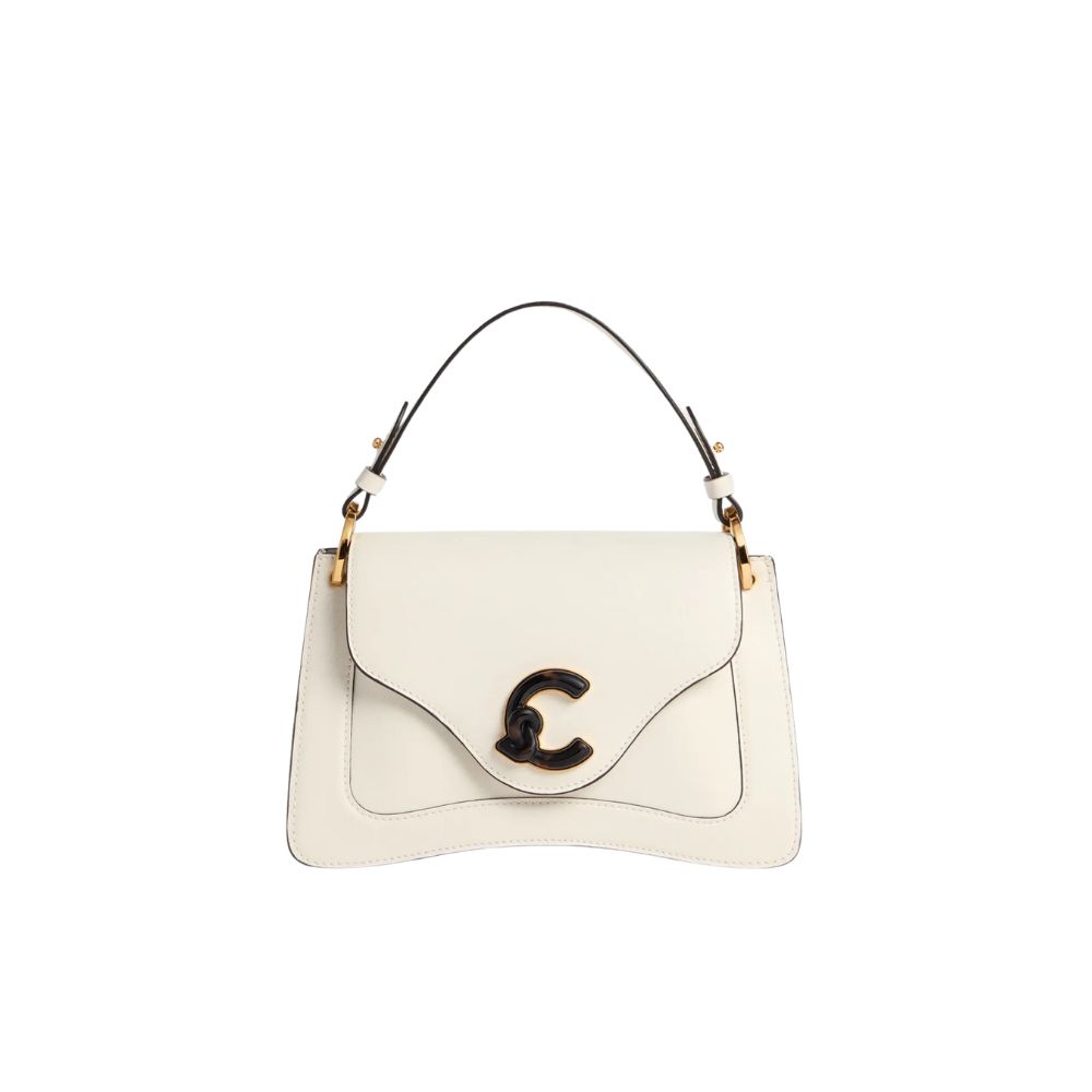 COCCINELLE - C-ME Calf&Marble Small - Pearl COCCINELLE - C-ME Calf&Marble Small - Pearl