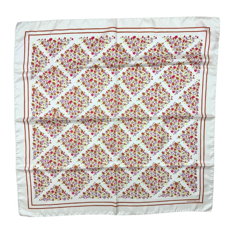 COCCINELLE - Foulard Sakura Flowers 90x90 - Multi Pearl