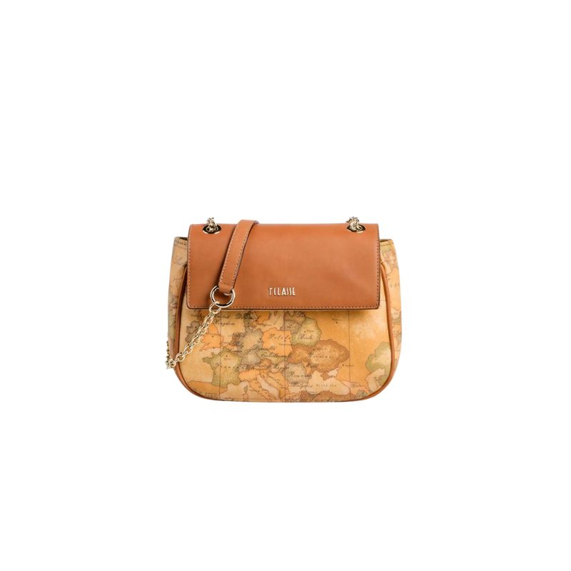 ALVIERO MARTINI - Geo Classic Borsa piccola con lettering - Natural