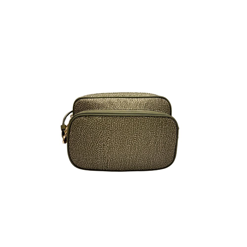 BORBONESE - Eco Line Camera case S - Olive BORBONESE - Eco Line Camera case S - Olive