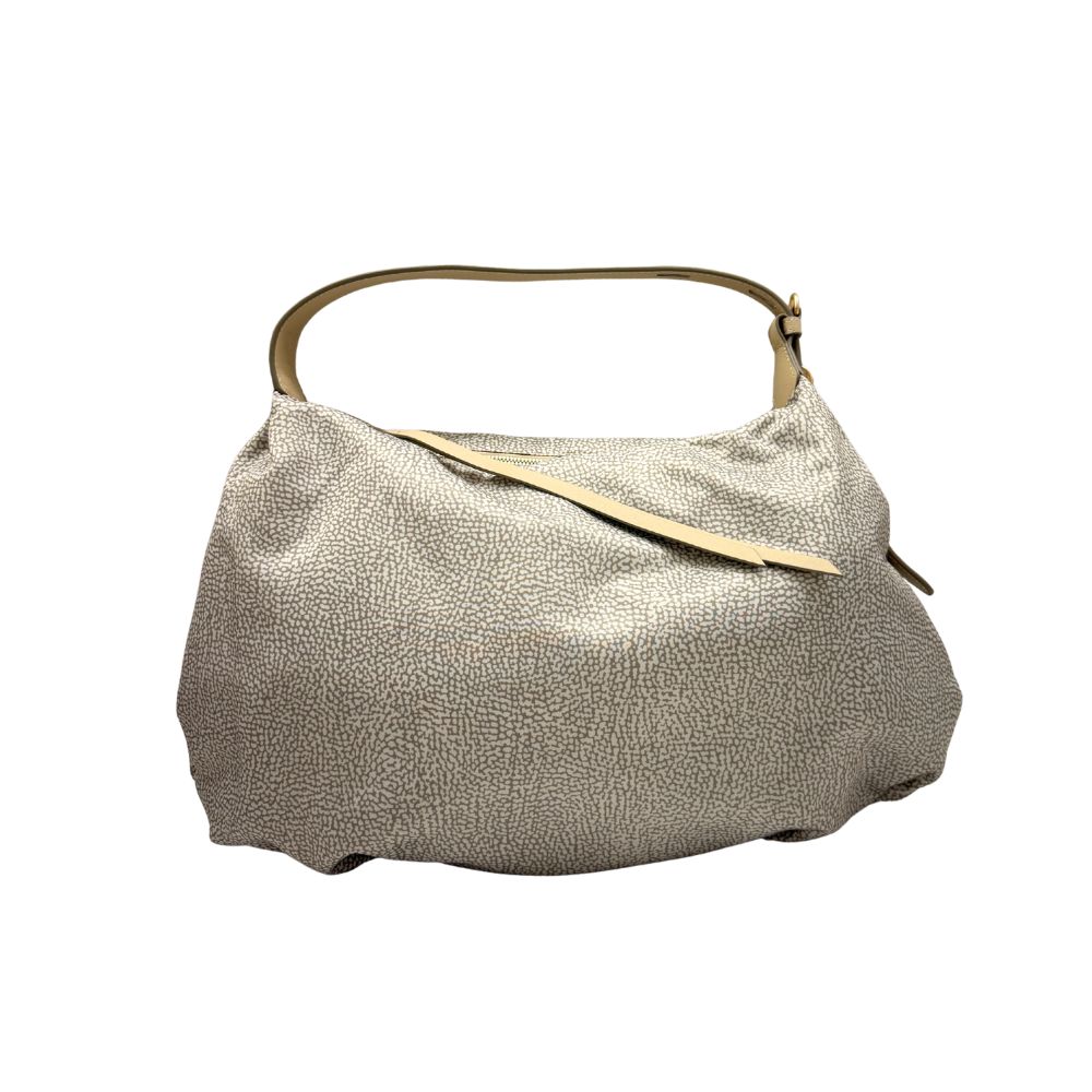 BORBONESE - Prive Borsa Hobo M - Sand