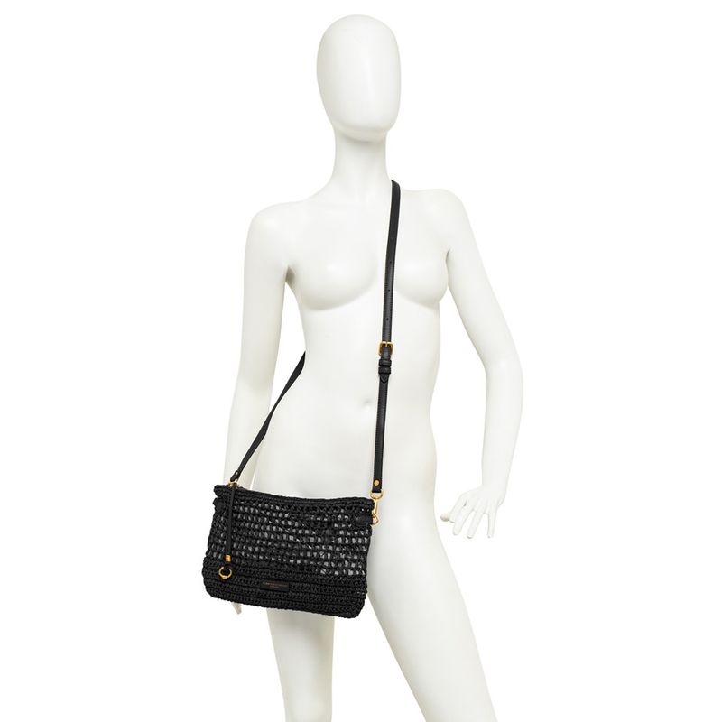 GIANNI CHIARINI - Nefeli Paglia Pochette - Blush